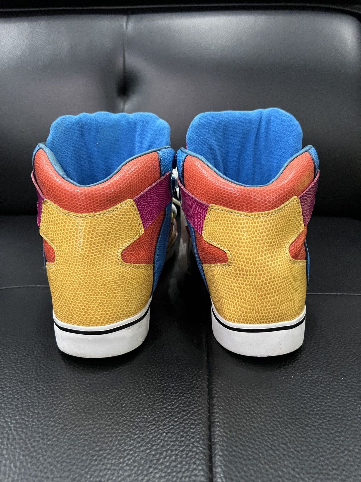 Adidas × Jeremy Scott Adidas by Jeremy Scott Colorblock Bone Sneakers Size US 7.5 / EU 40-41 - 9 Thumbnail