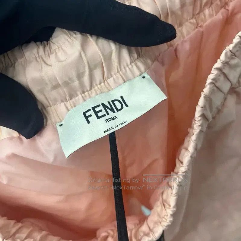 Fendi Fendi Pink Nylon Women's Shorts XS Size . Size 22" - 3 Thumbnail