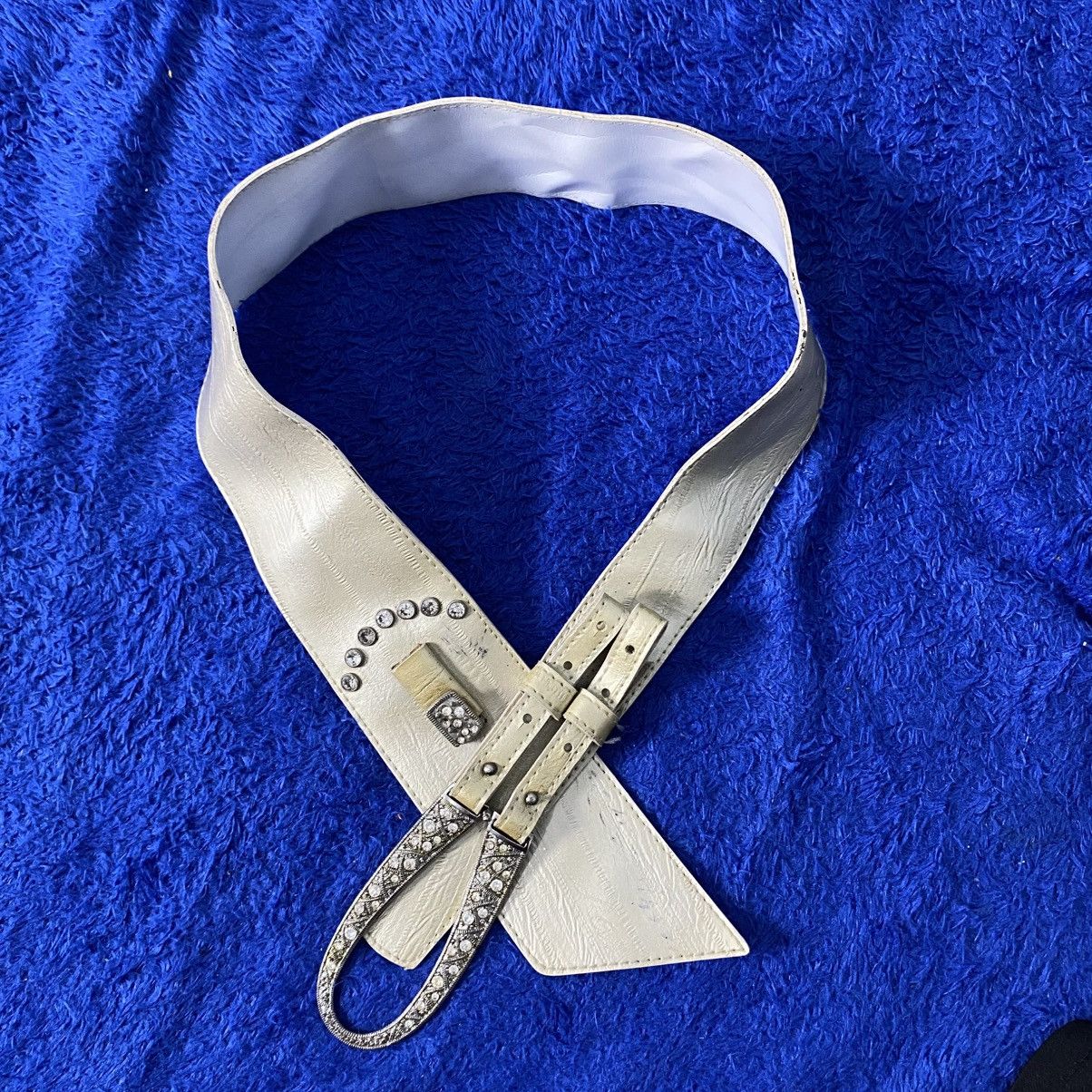 Japanese Brand crystal wide belts Size ONE SIZE - 1 Thumbnail