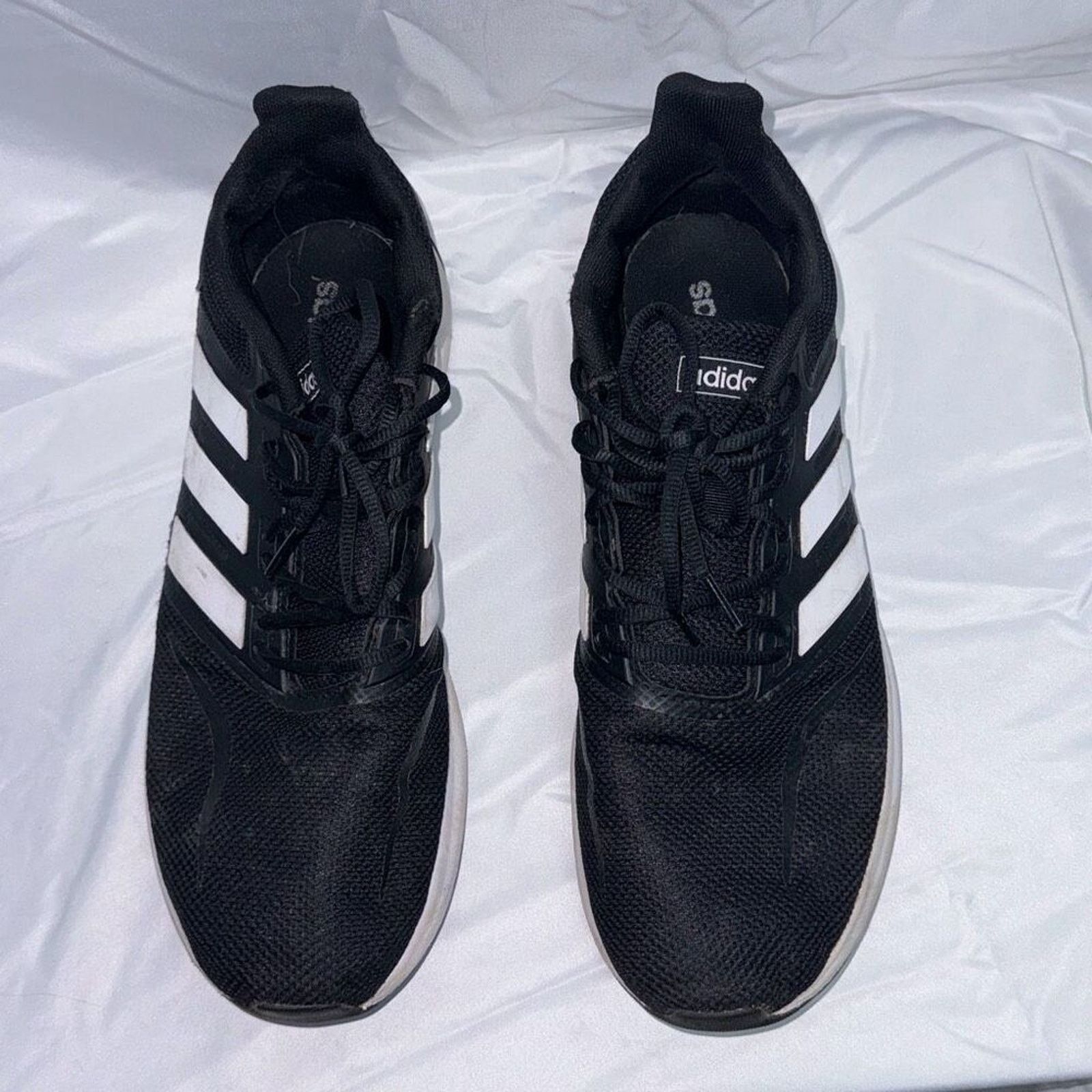 Adidas Adidas Black Mesh Sneakers | Sz 11.5 Size US 11.5 / EU 44-45 - 7 Thumbnail