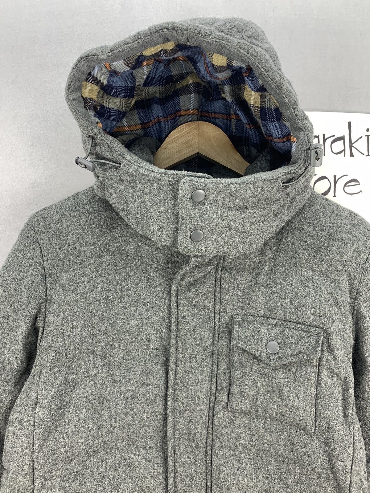 Ciaopanic Ciaopanic Wool Puffer Hoodie Down Jacket Size US M / EU 48-50 / 2 - 4 Thumbnail