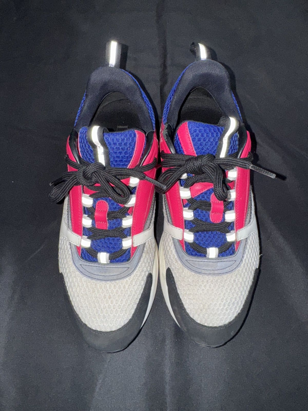 Dior Dior B22 Pink/Blue Sneakers - Size 42 Size US 9 / EU 42 - 4 Thumbnail