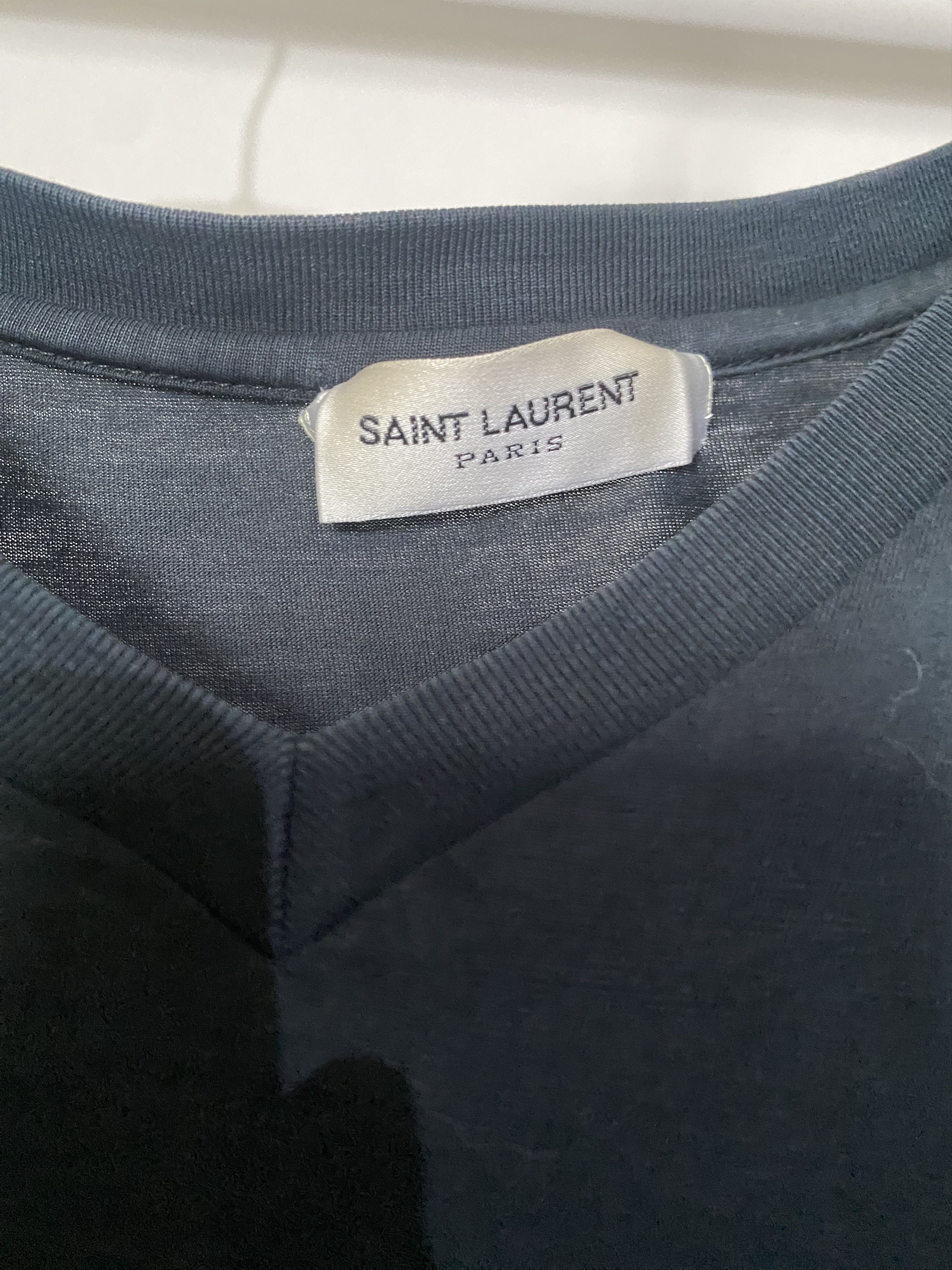 2012 Hedi Slimane V neck Tee, view 2