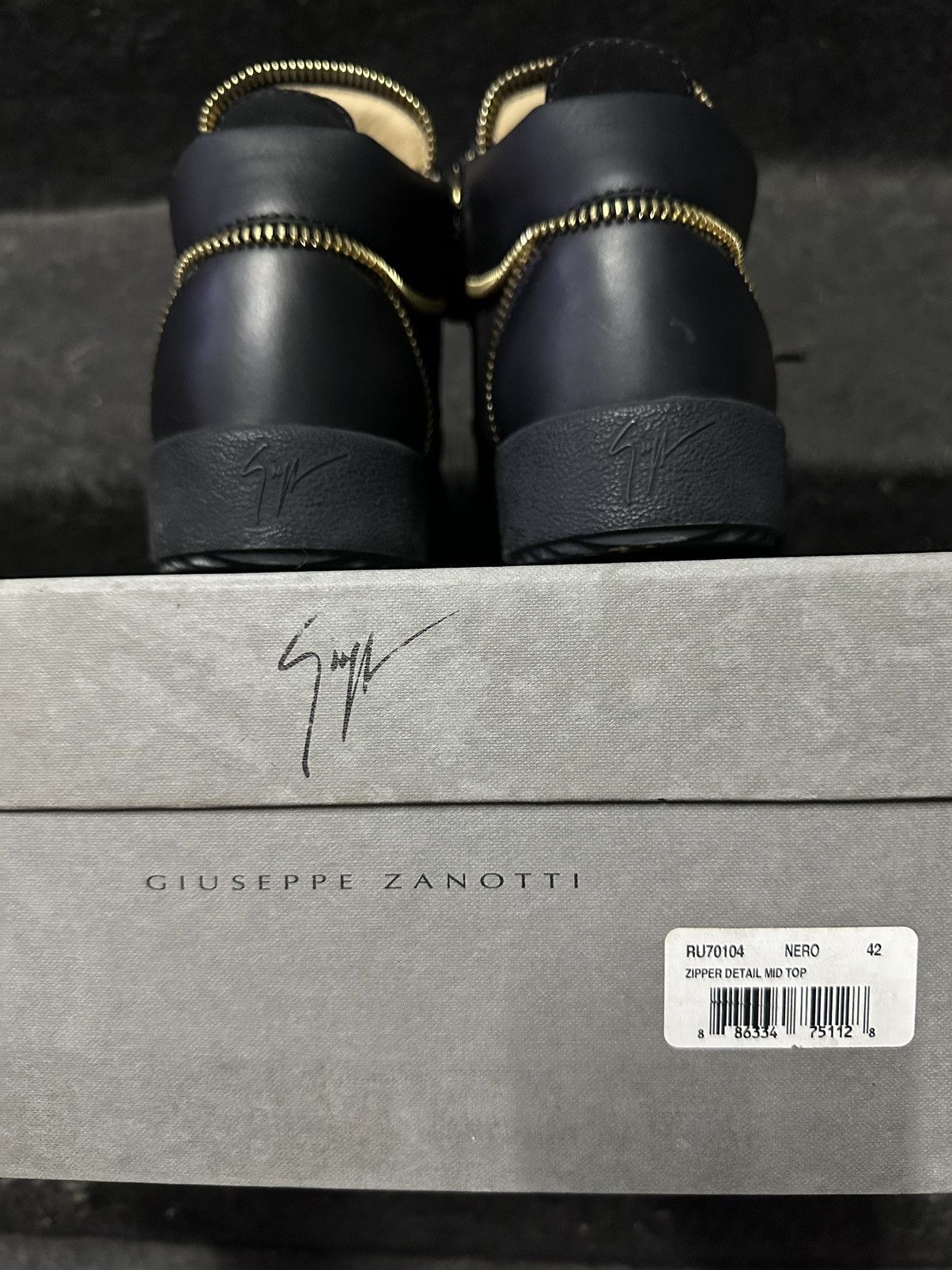 Giuseppe Zanotti Giuseppe Zanotti Mid Top Zipper Size US 9 / EU 42 - 4 Thumbnail