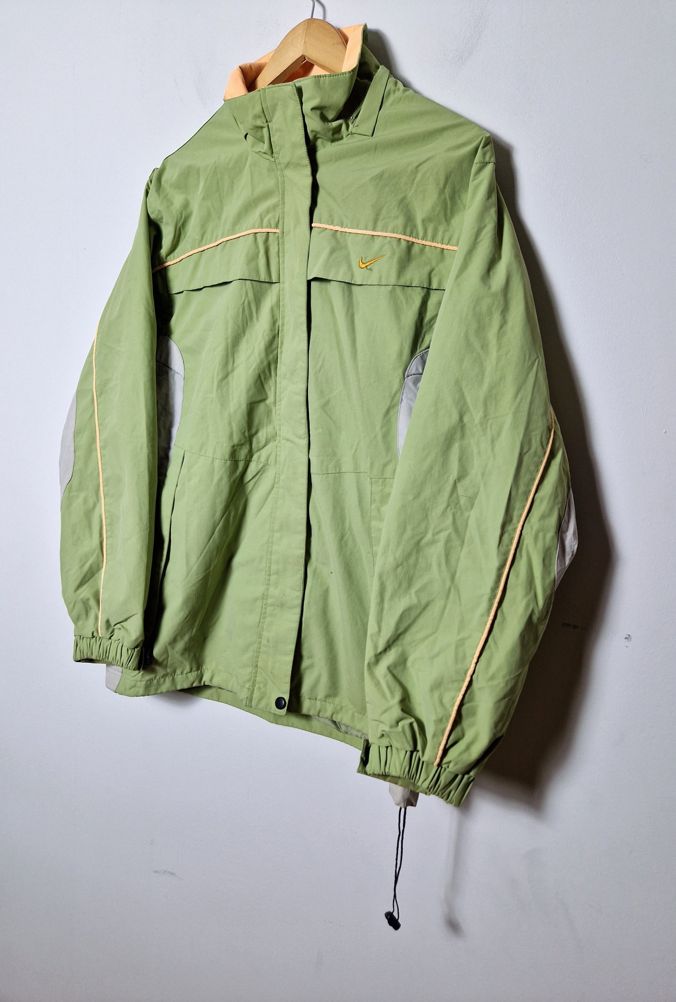 Nike Nike 90s/00s light green vintage jacket Size US M / EU 48-50 / 2 - 2 Thumbnail