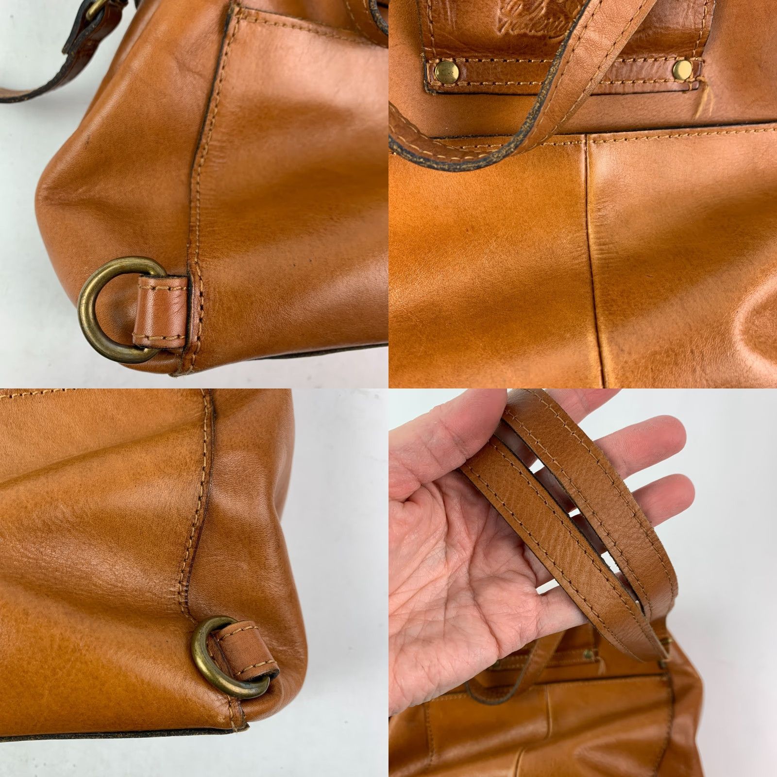 Patricia Nash Patricia Nash Tooled Leather Crossbody Purse Flap Handbag Crossbody Bag Brown 9.75in 9.25in Medium Floral Women Size ONE SIZE - 8 Thumbnail