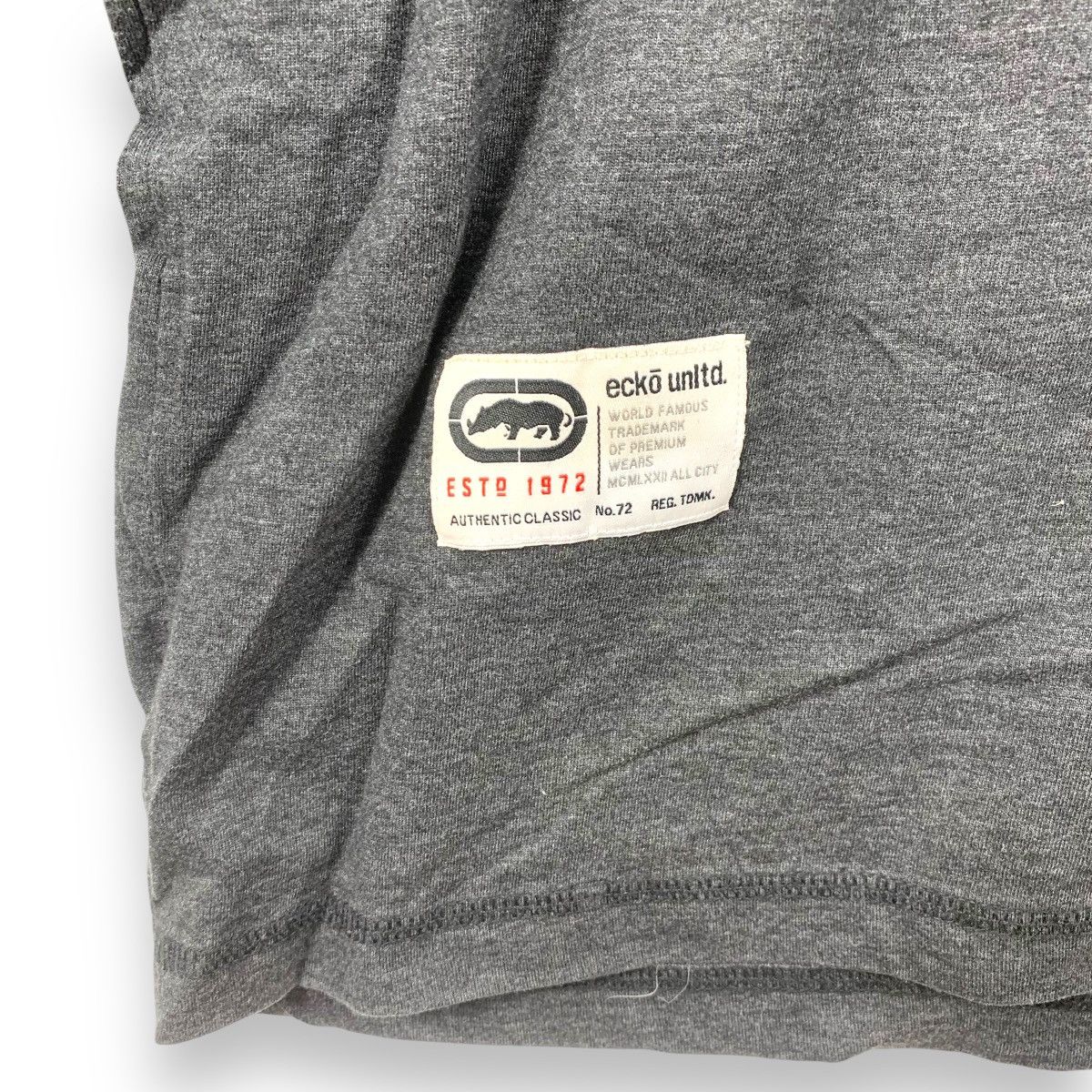 Ecko Unltd. ECKO UNLTD. Rawthentic Raglan Hip Hop Rap Oversized Tee Size US XXL / EU 58 / 5 - 4 Thumbnail