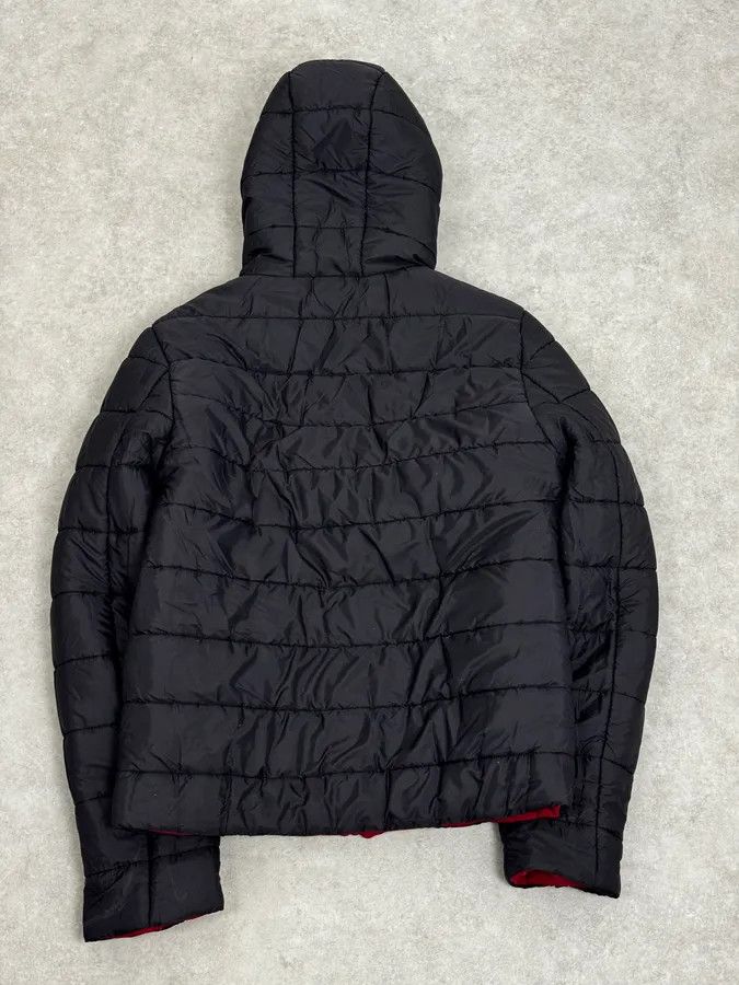 Vintage 2000s Massimo Rebecchi Reversible Black & Red Puffer Jacket Size US M / EU 48-50 / 2 - 8 Thumbnail