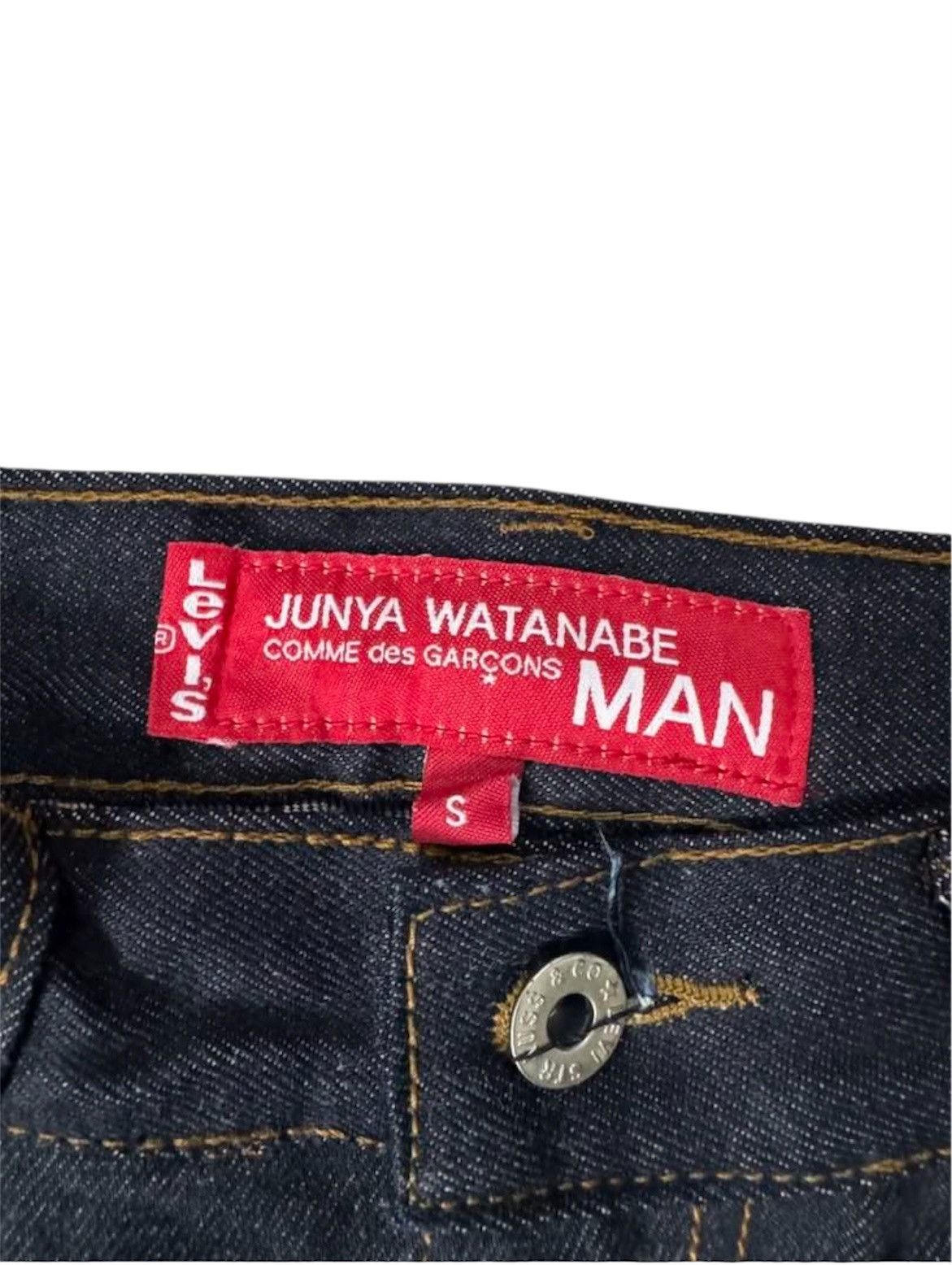 Junya Watanabe × Levi's Levi’s X Comme Des Garcons Denim Jeans Size US 28 / EU 44 - 6 Thumbnail