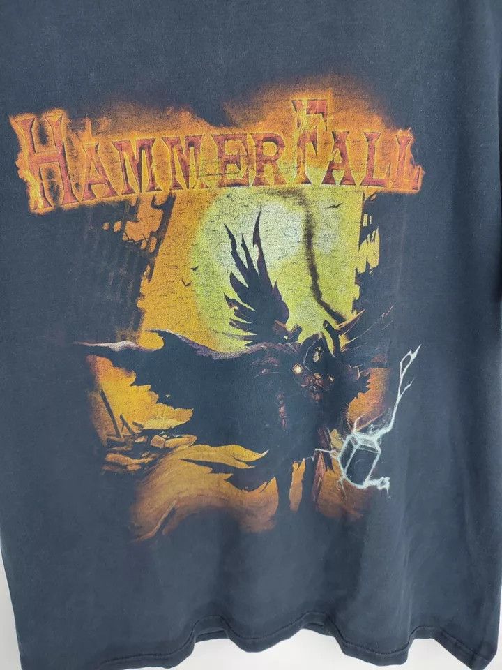 Vintage Metal Band 2000s Hammerfall vintage shirt Size XL Size US XL / EU 56 / 4 - 12 Thumbnail
