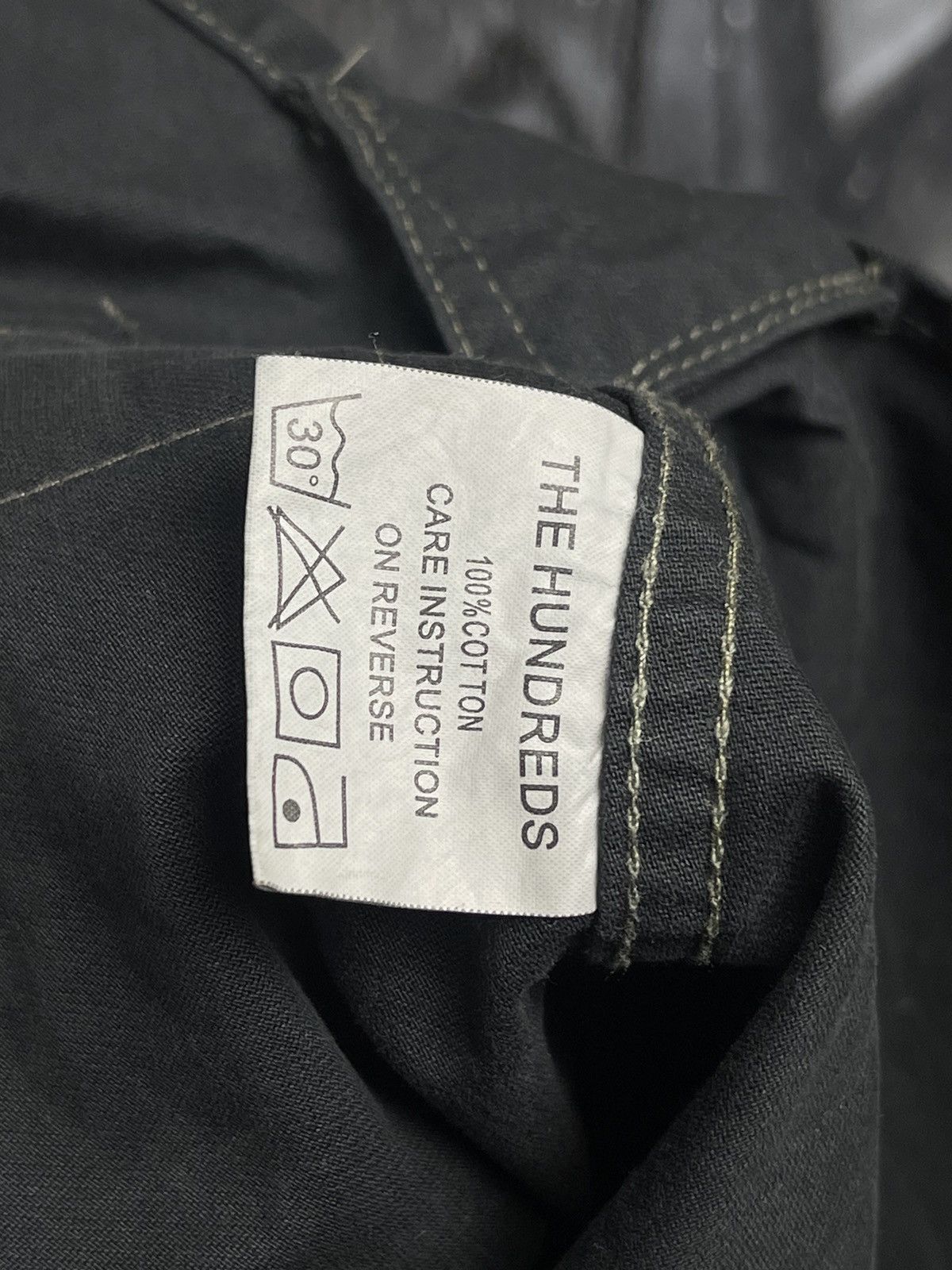 The Hundreds The Hundreds Y2K Black Cotton 1/2 Button Shirt Men’s Size L Size US M / EU 48-50 / 2 - 14 Thumbnail