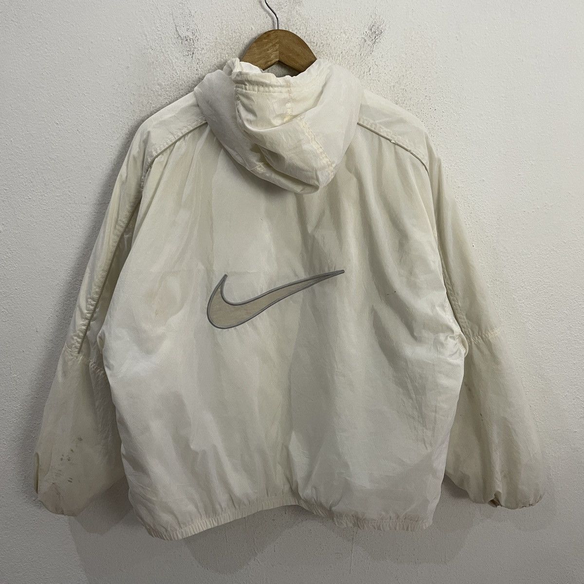 Nike Vintage 90s Nike Swoosh Big Logo Jacket Size US XL / EU 56 / 4 - 11 Thumbnail