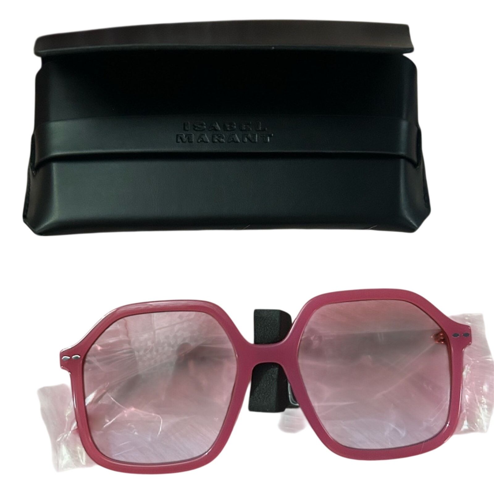 Isabel Marant Isabel Marant Hot Pink Barbie Square L 55mm Sunglasses Boho Size ONE SIZE - 3 Thumbnail