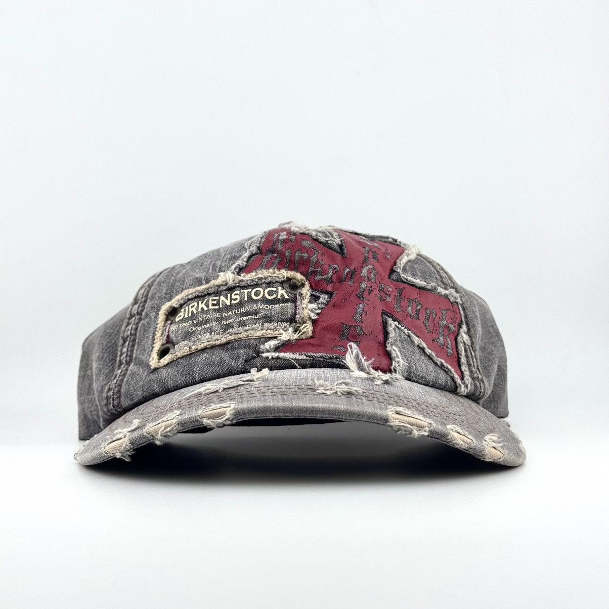 Birkenstock Vintage Birkenstock Distressed Y2K Cap - Retro Graphic Hat Size ONE SIZE - 1 Thumbnail