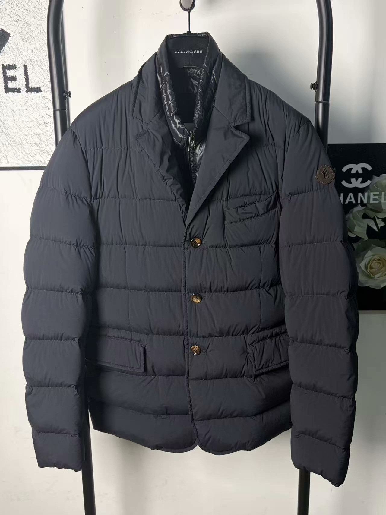 Moncler Moncler Retro Down Black Heavy Coat l Men Size US L / EU 52-54 / 3 - 1 Thumbnail
