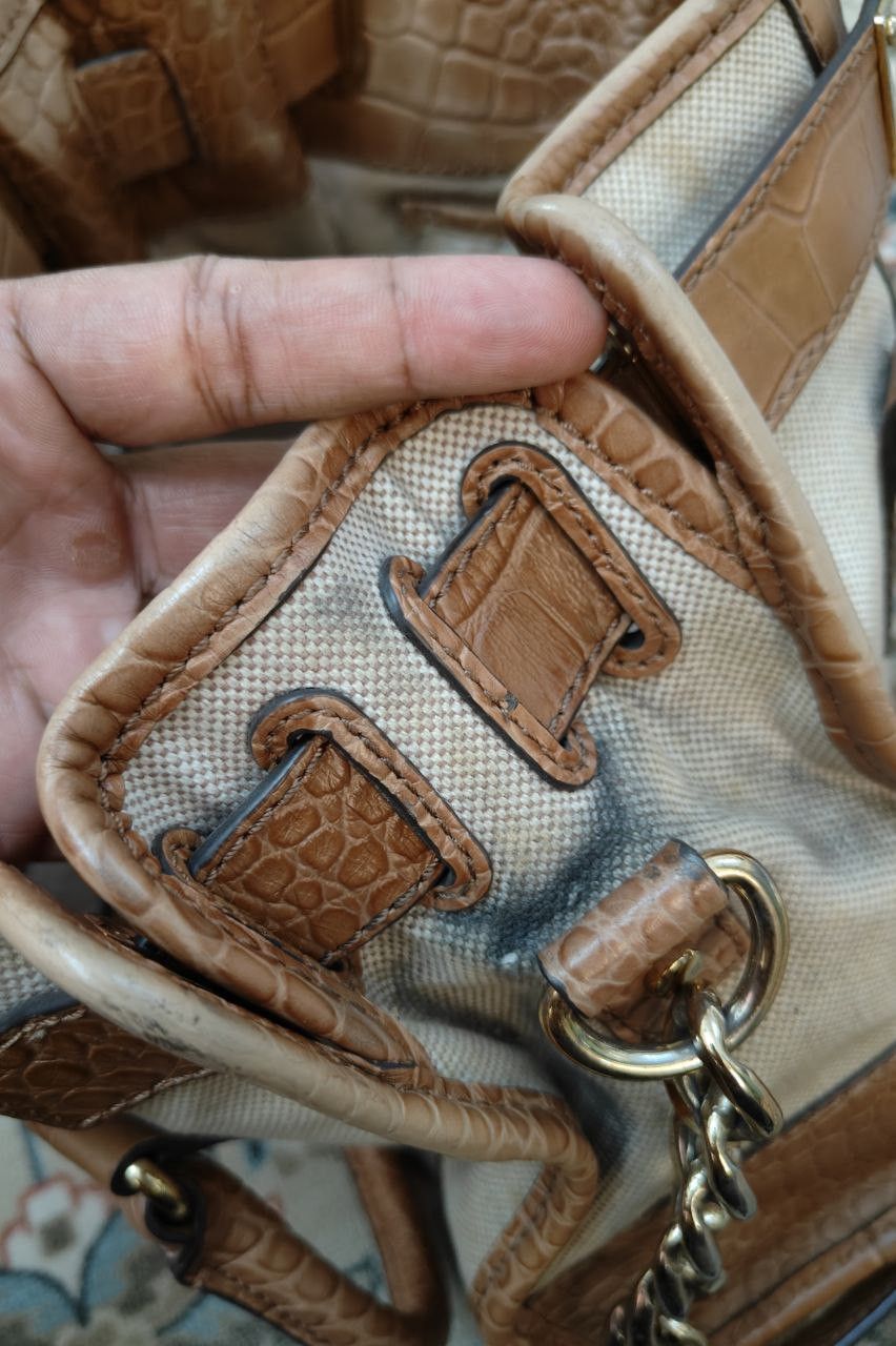 Michael Kors Michael Kors Hamilton Walnut Brown Leather Size ONE SIZE - 14 Thumbnail