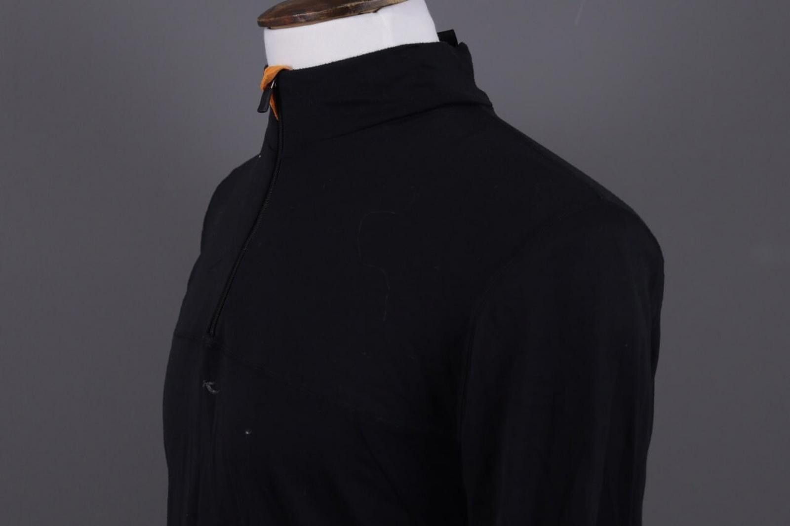 KJUS Kjus Systems Black High Neck 1/4 Zip Fleece Sweater Size M Size US M / EU 48-50 / 2 - 7 Thumbnail