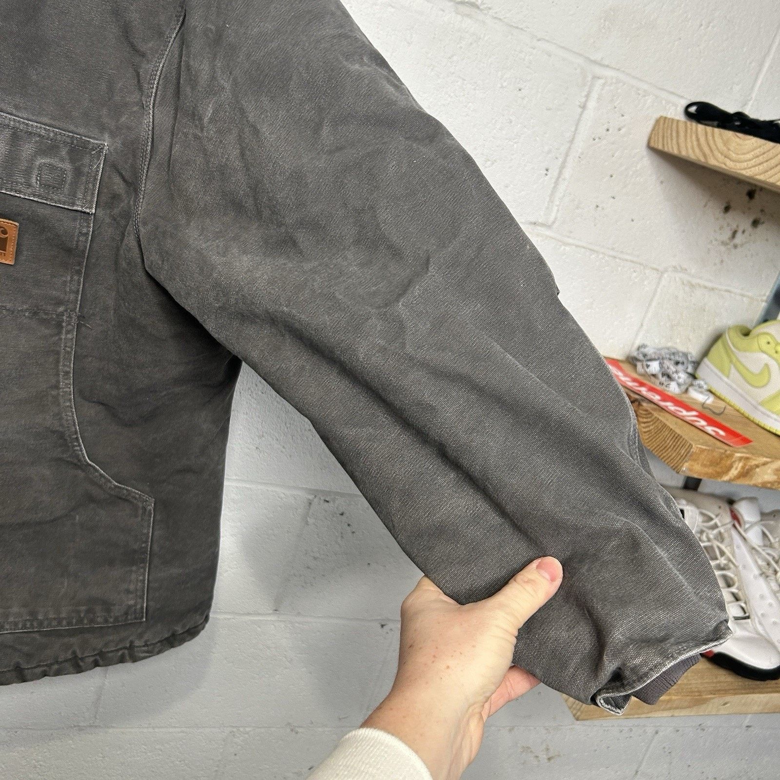 Carhartt Vintage Carhartt Quilted Artic Jacket "Gravel" C26 GVL Size US XL / EU 56 / 4 - 4 Thumbnail