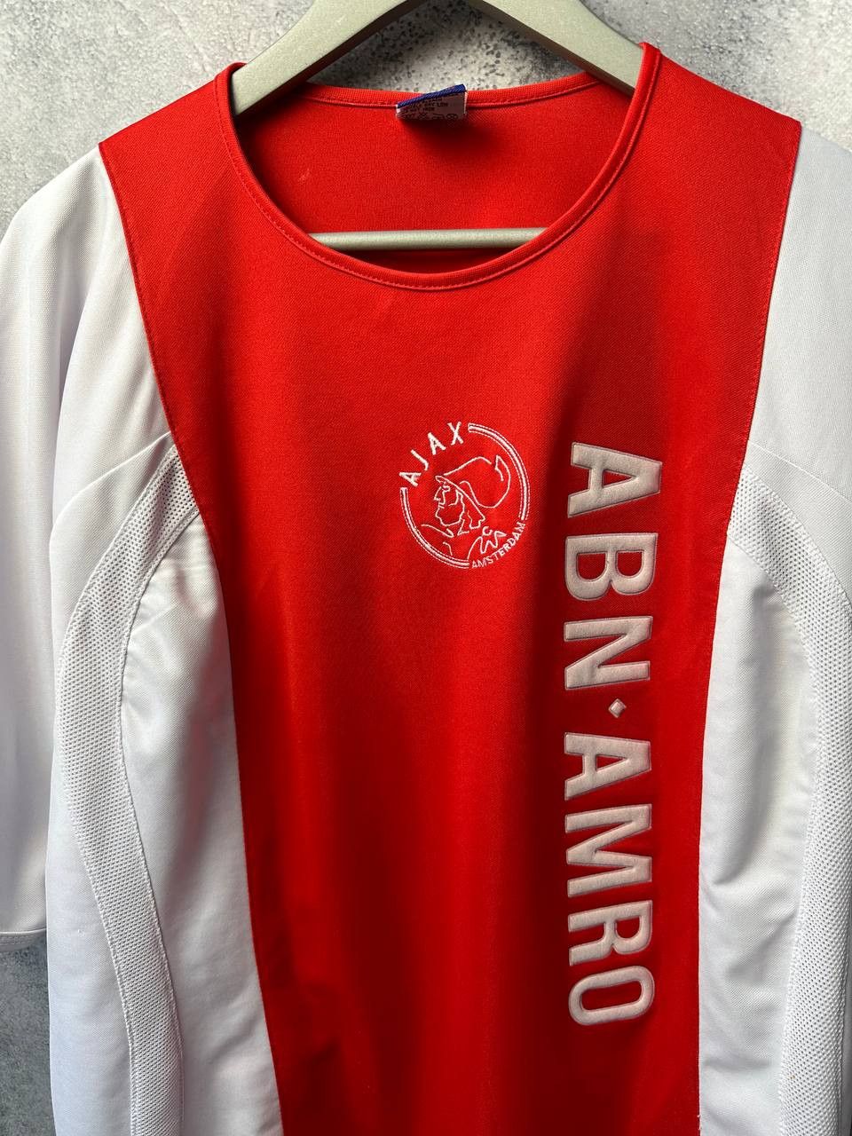 Other AJAX Amsterdam ABN AMRO Red White Jersey Soccer Shirt Size US XL / EU 56 / 4 - 5 Thumbnail
