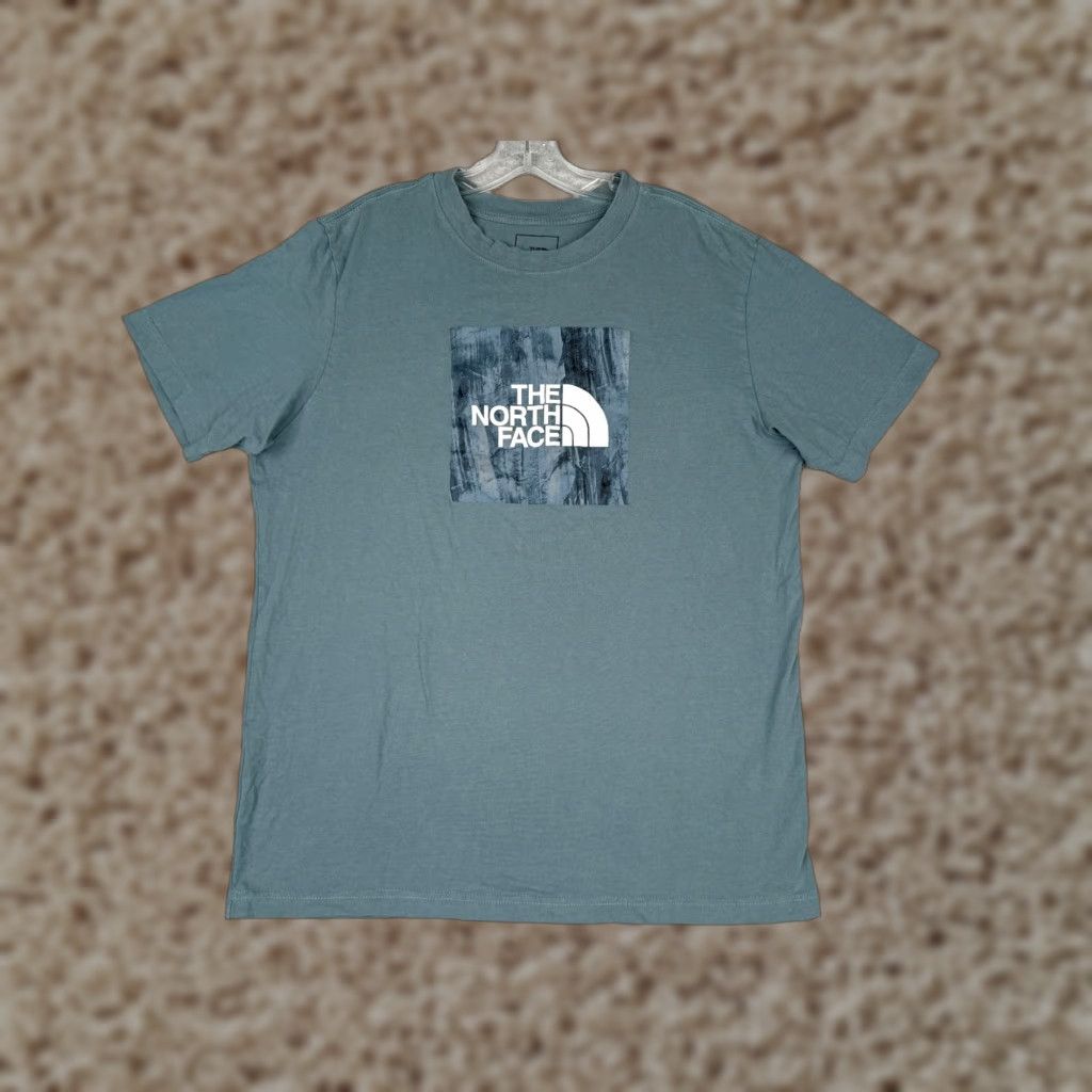The North Face VINTAGE The North Face Shirt Men Large Blue Short Sleeve Crew Neck 100% Cotton READ Size US L / EU 52-54 / 3 - 1 Thumbnail