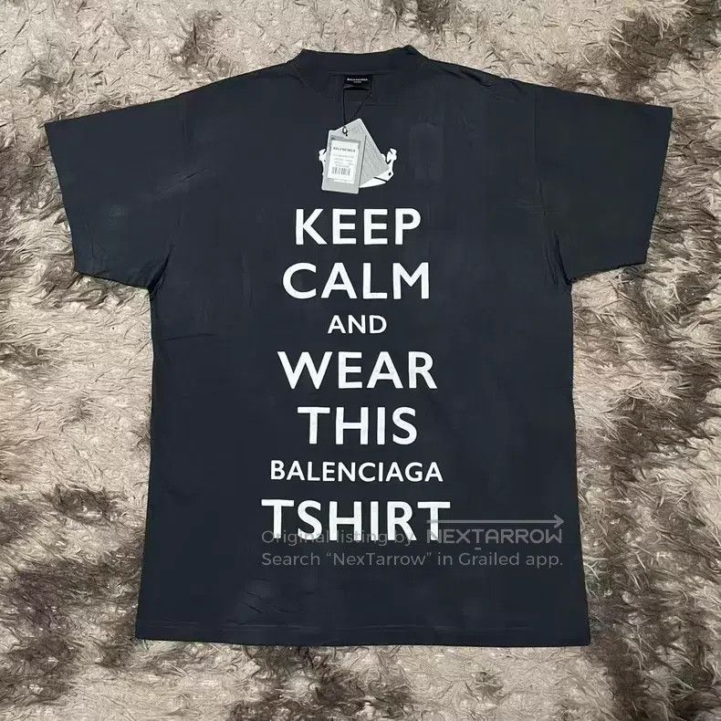 Balenciaga Balenciaga Black Short Sleeve T-Shirt Size US S / EU 44-46 / 1 - 1 Thumbnail