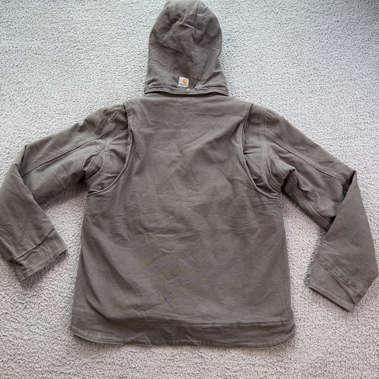 Carhartt Carhartt Women Full Swing Hooded Work Jacket Fleece Lined M Size M / US 6-8 / IT 42-44 - 2 Thumbnail