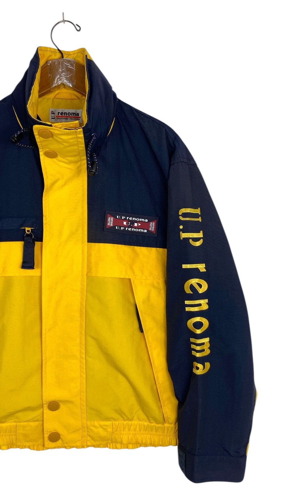 Japanese Brand Rare‼️ Vintage U.P. Renoma Uniforme Prestige Bomber Jacket Size US S / EU 44-46 / 1 - 3 Thumbnail