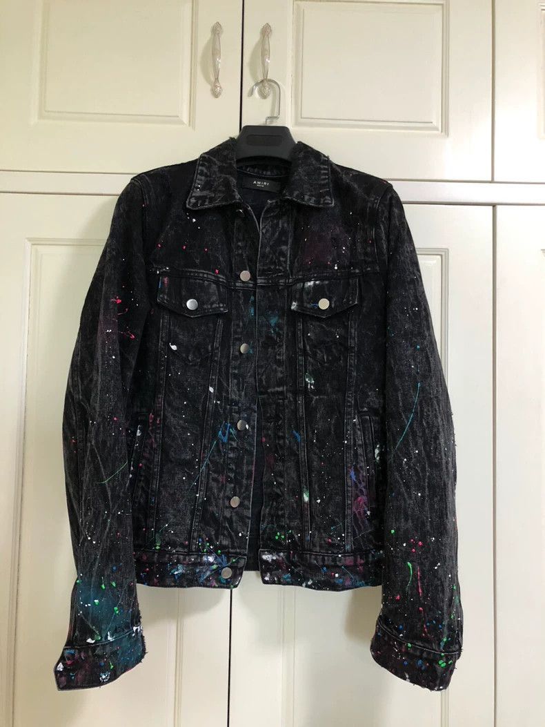Amiri Amiri black denim jacket-2506 Size US M / EU 48-50 / 2 - 1 Thumbnail