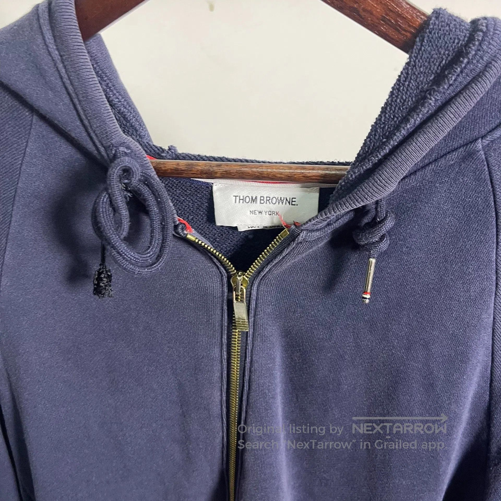 Thom Browne Thom Browne Hoodie Jacket. Size US XXL / EU 58 / 5 - 4 Thumbnail