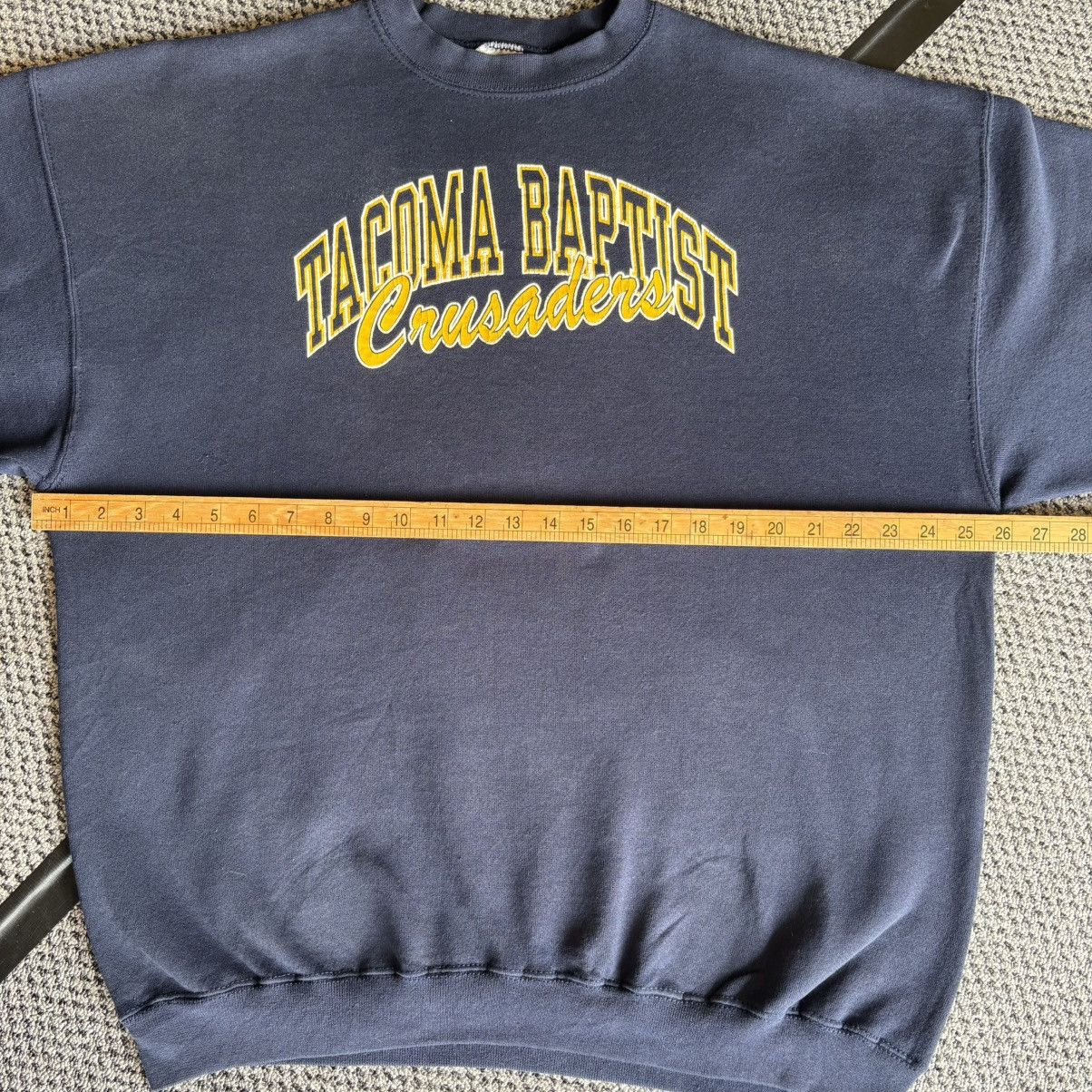 Tultex Vintage Tultex Tacoma Baptist Crusaders Size US XL / EU 56 / 4 - 8 Thumbnail