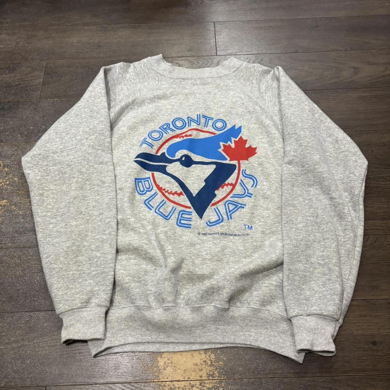Designer Vintage toronto blue jays crewneck sweatshirt 1990 M/L Size US L / EU 52-54 / 3 - 3 Thumbnail