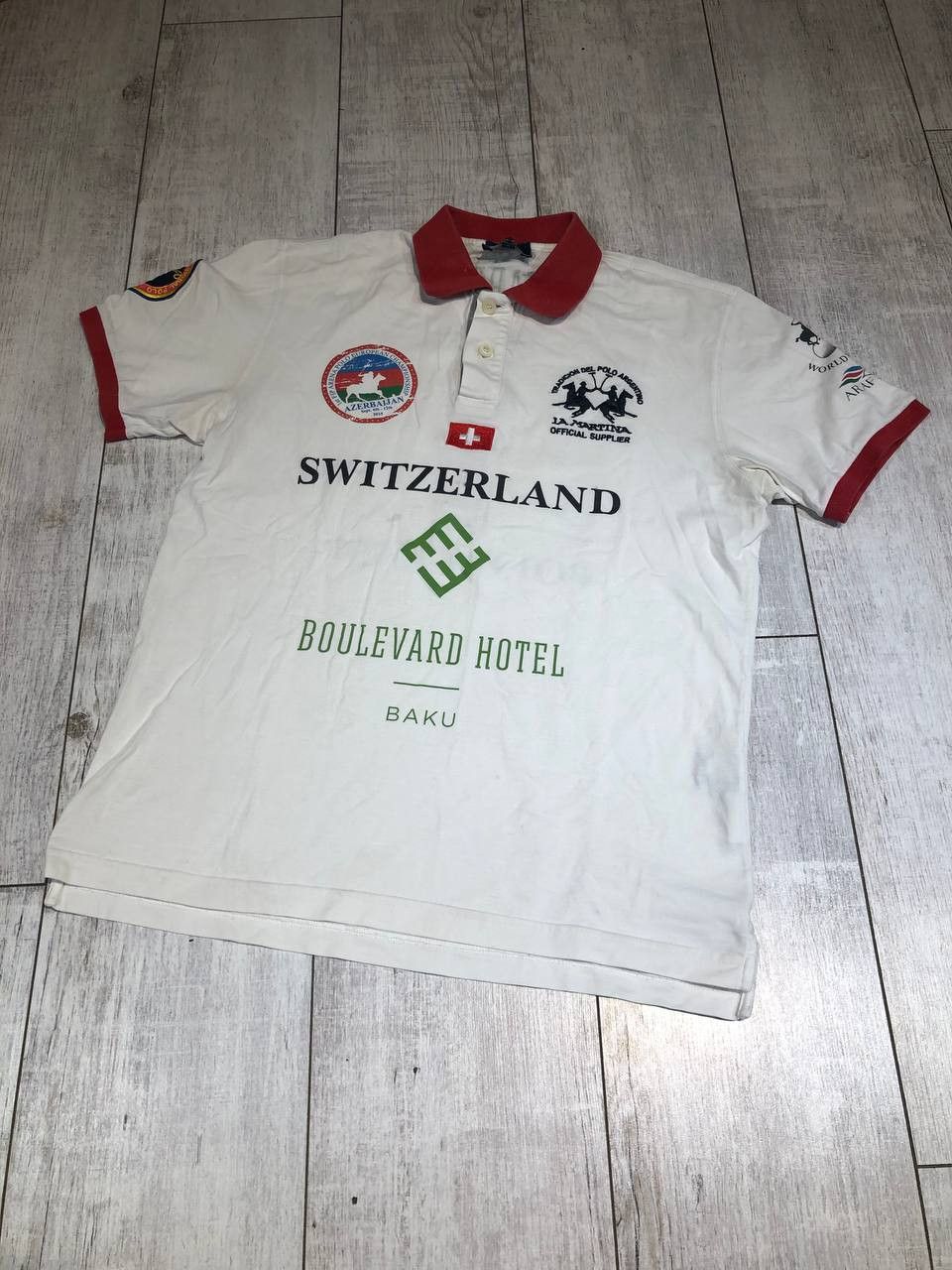 Band Tees × La Martina × Polo Ralph Lauren Rare polos Polo Ralph Lauren la martina SWITZERLAND Size US S / EU 44-46 / 1 - 1 Thumbnail