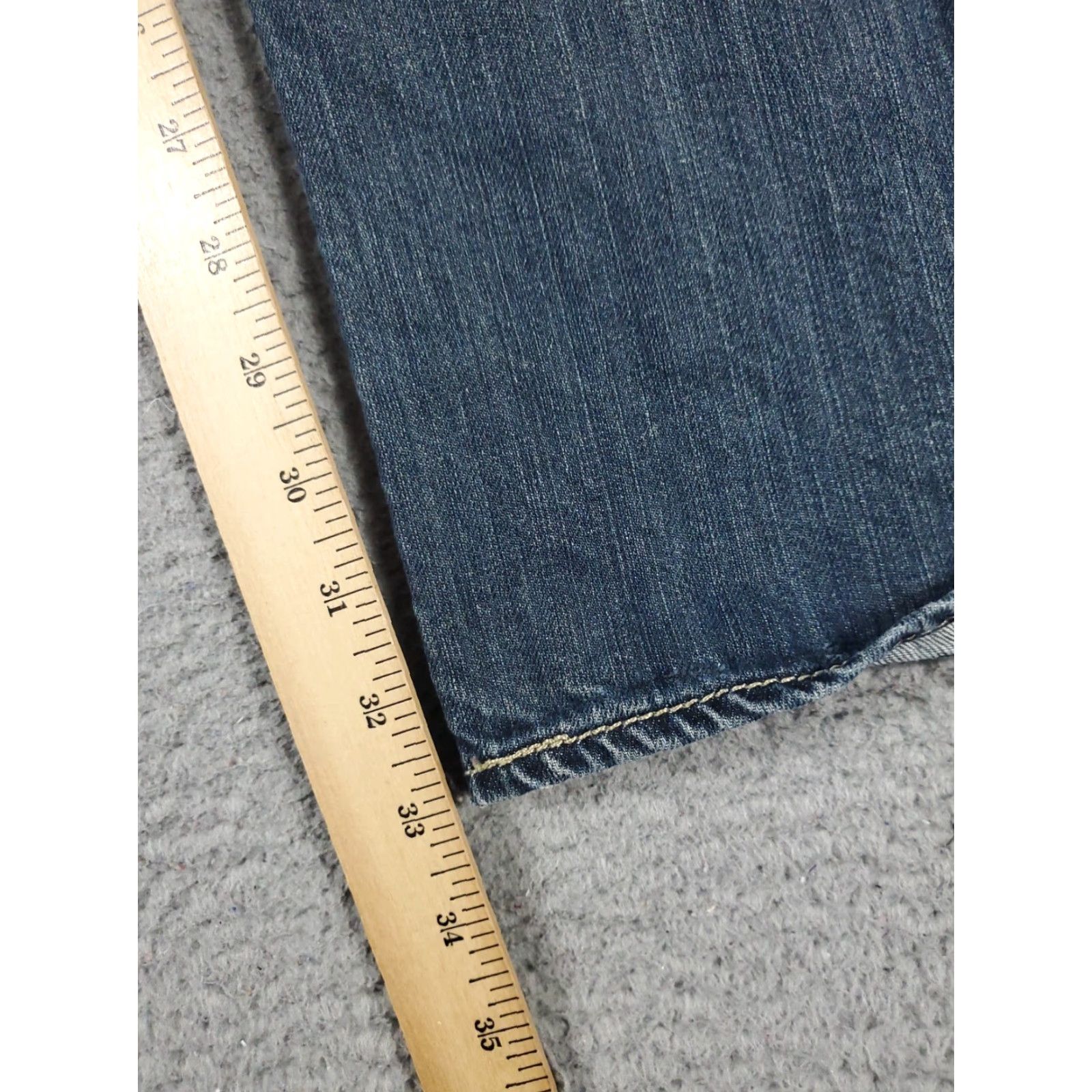 Levi's Levis 501 Jeans Mens Straight Leg Blue Size 34x34 Cotton Denim Pants Size US 34 / EU 50 - 5 Thumbnail