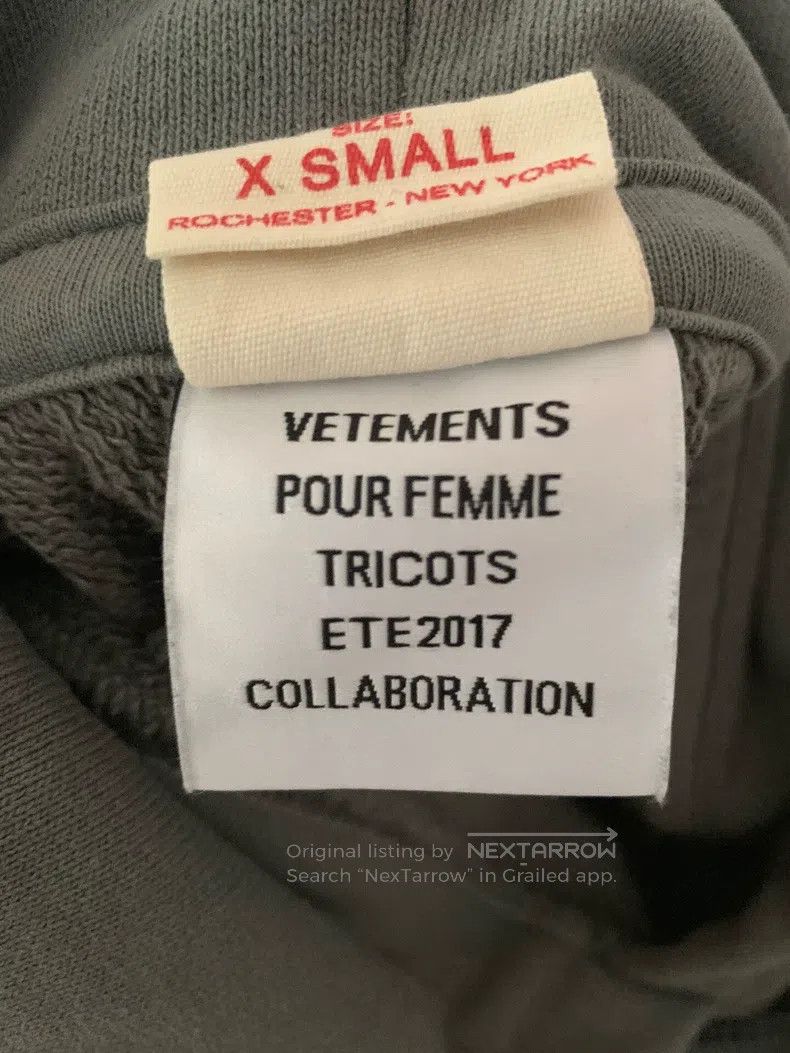 Vetements Vetements Hoodie Size US XS / EU 42 / 0 - 4 Thumbnail