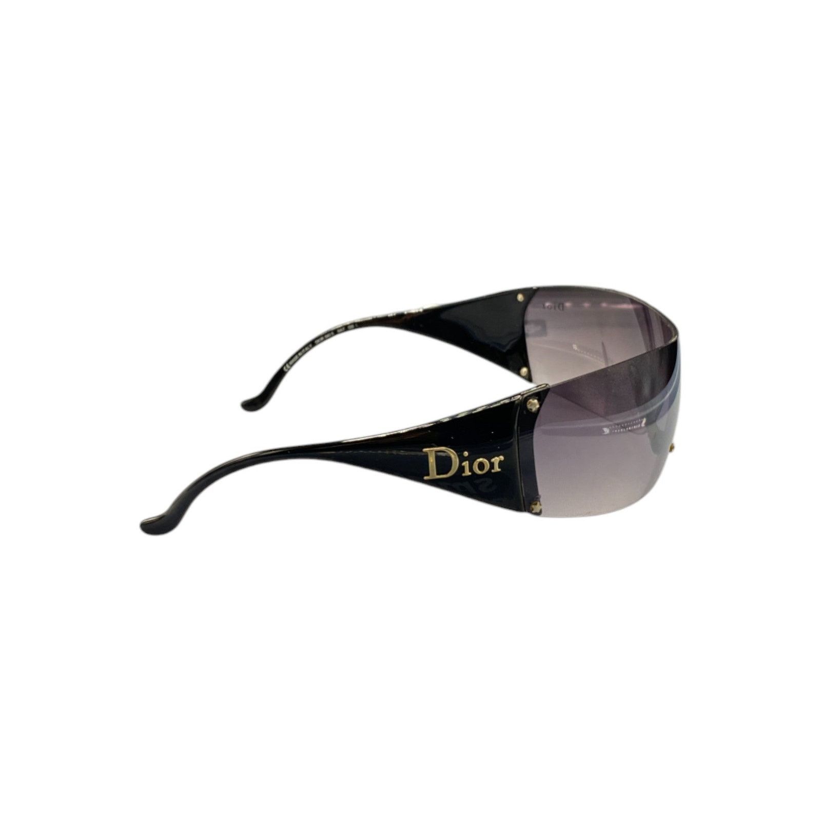 Dior Ski 5 Rimless Black Sunglasses Size ONE SIZE - 6 Thumbnail
