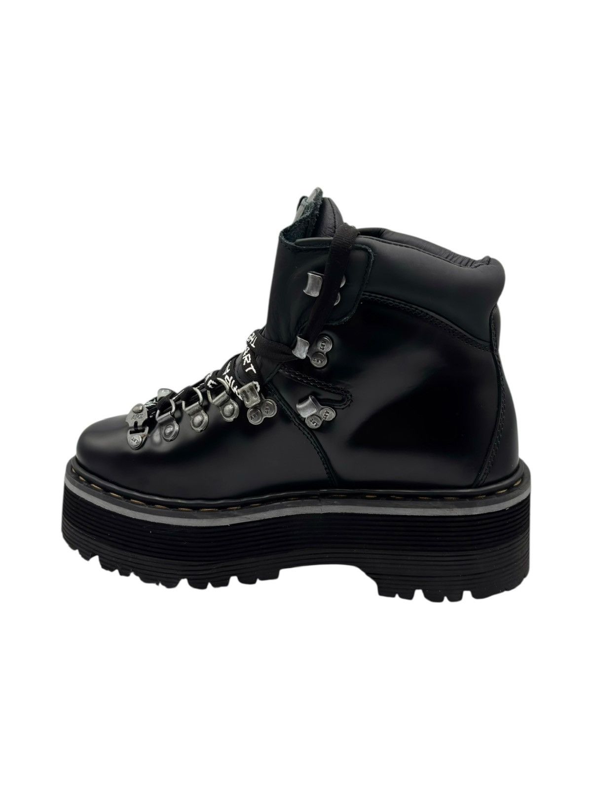 Other Vintage Art black leather platform boots Size 39 Size US 6 / IT 36 - 6 Thumbnail