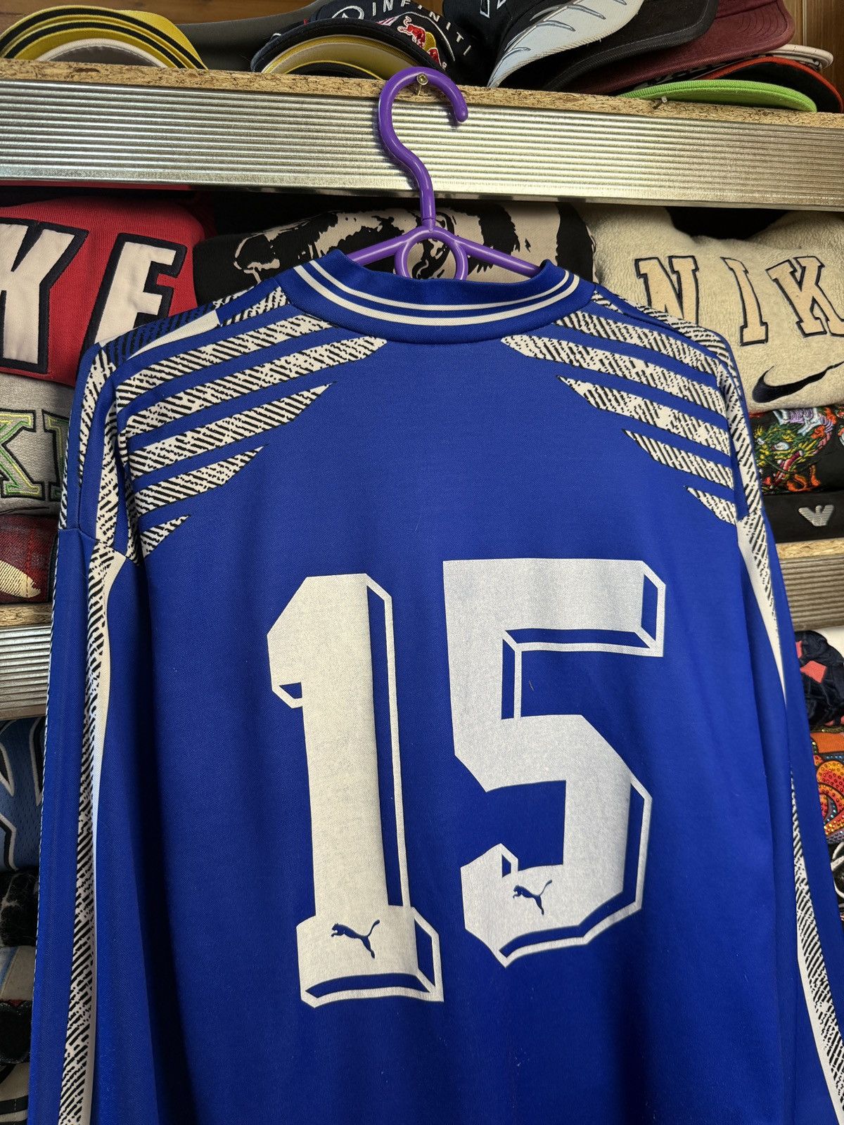 Puma Puma vintage long sleeve jersey Size US XL / EU 56 / 4 - 8 Thumbnail