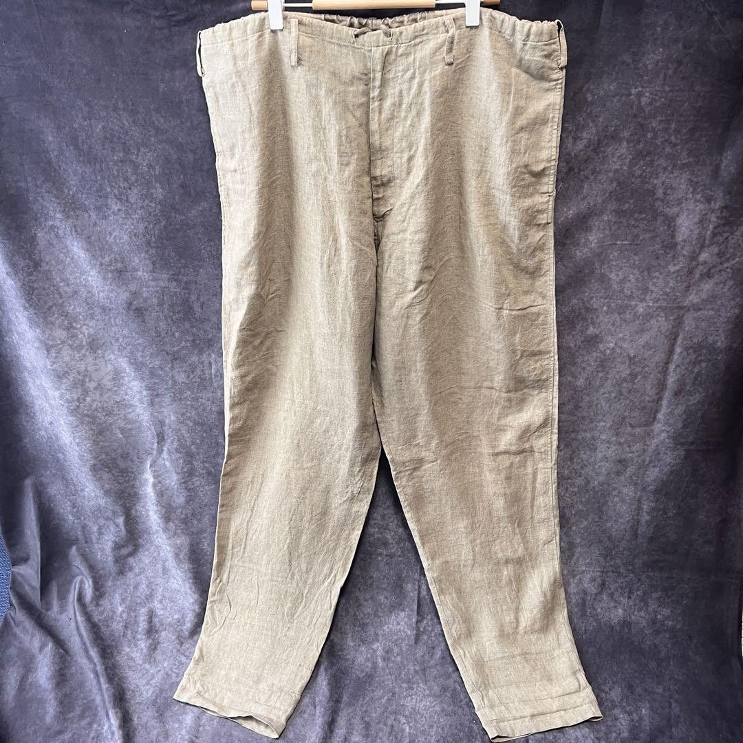 Yohji Yamamoto Yohji Yamamoto Linen Wide Pant Size US 39 - 3 Thumbnail