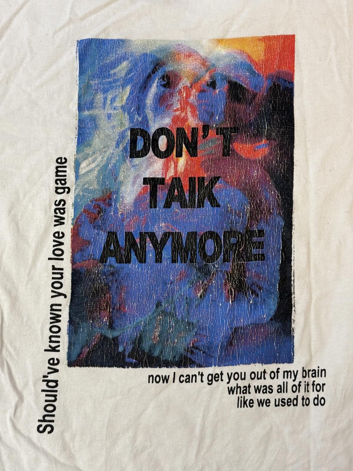 Designer JXQS T-shirt We Dont Love Anymore Overdosed In the End M Size US M / EU 48-50 / 2 - 5 Thumbnail