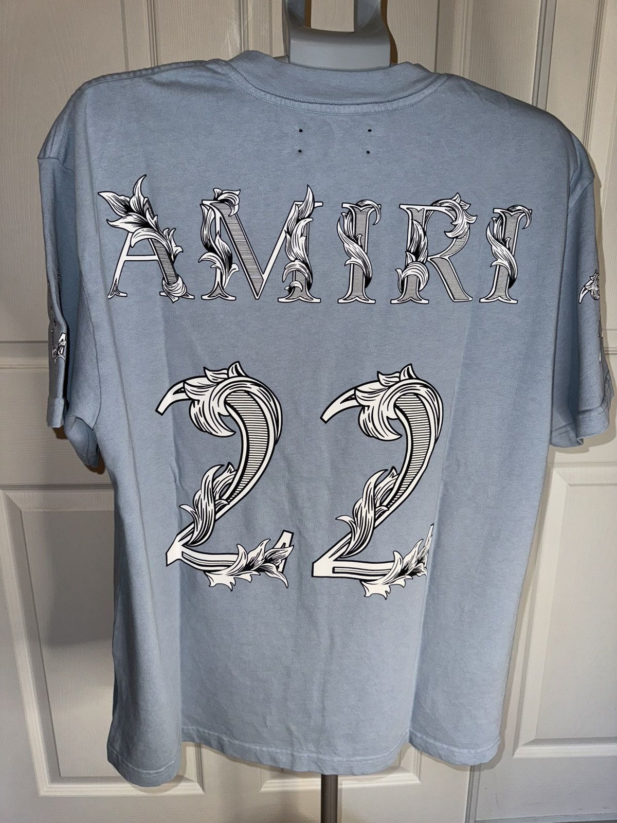Amiri Amiri Blue 22 Tee Size US L / EU 52-54 / 3 - 2 Thumbnail