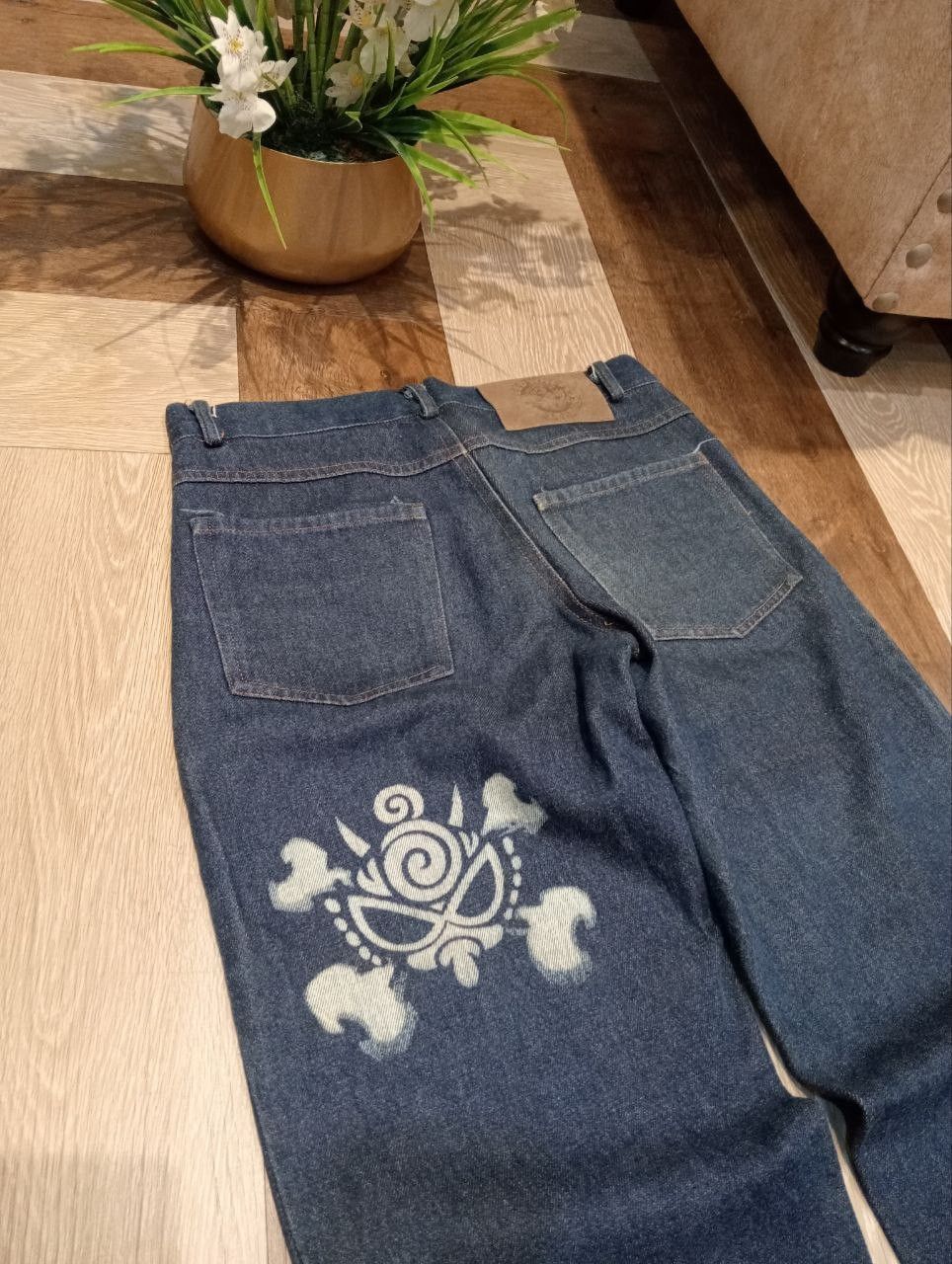 Hysteric Glamour VINTAGE HYSTERIC MINI BLUE DENIM PANTS Size US 29 - 9 Thumbnail