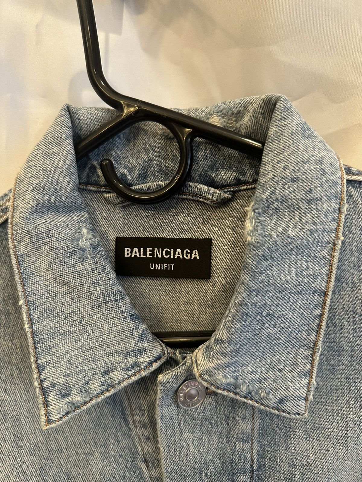 Balenciaga Balenciaga Denim Jacket Size US M / EU 48-50 / 2 - 4 Thumbnail