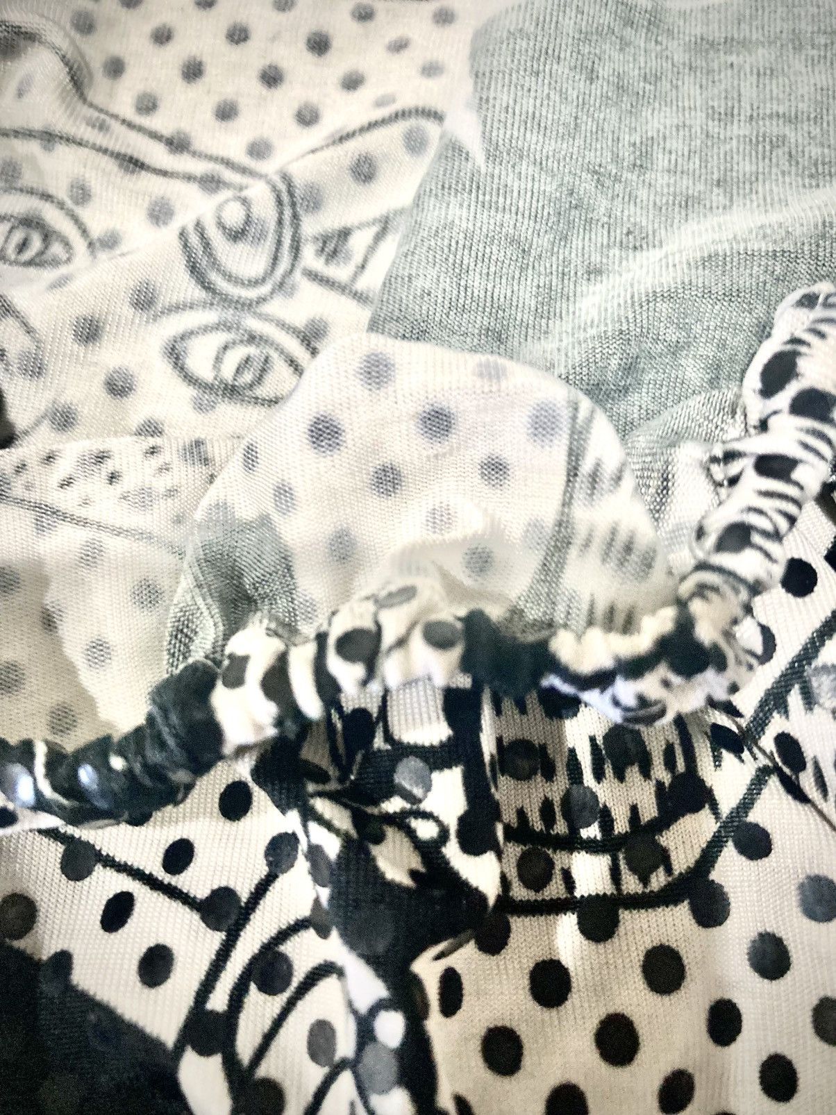 Japanese Brand 2000s Runway Graphic Halter Dress / Fairy Grunge Archive Size S / US 4 / IT 40 - 13 Thumbnail