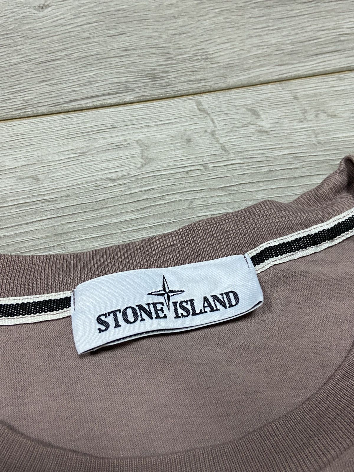 Stone Island Stone Island big logo reflective vintage distressed shirt Size US S / EU 44-46 / 1 - 5 Thumbnail