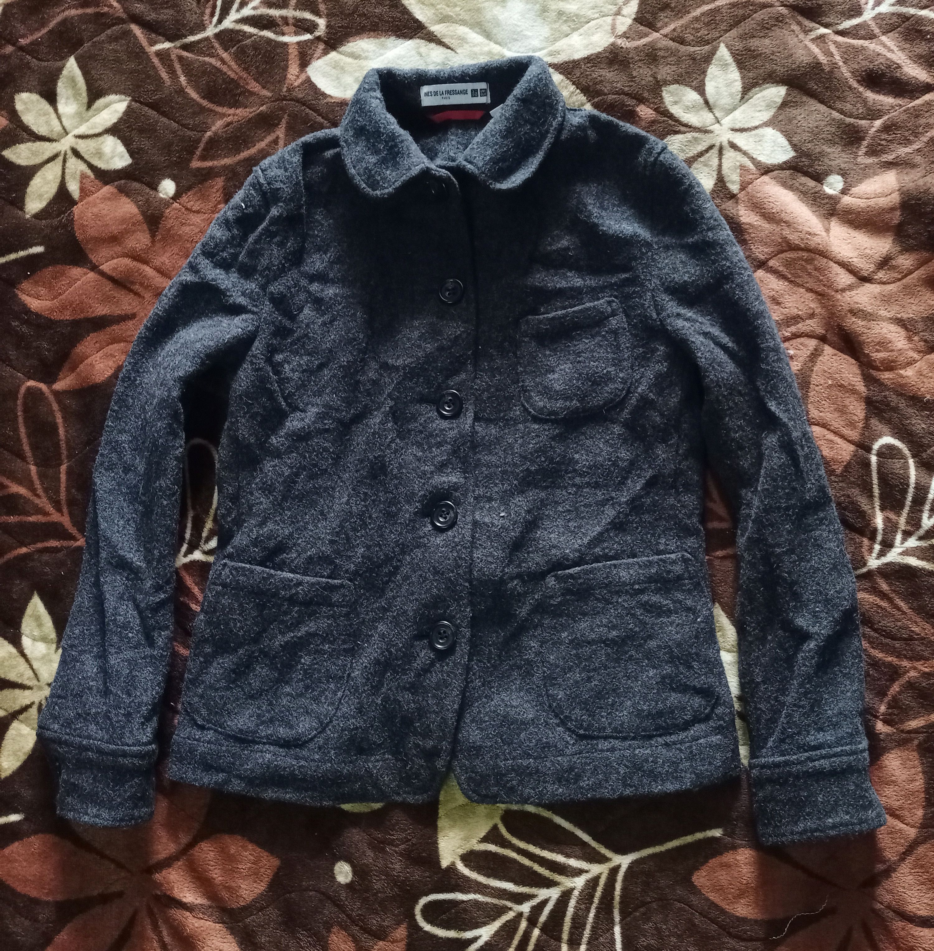 Japanese Brand × Uniqlo Uniqlo X Ines De La Fressange Wool button Jacket Size S / US 4 / IT 40 - 1 Thumbnail