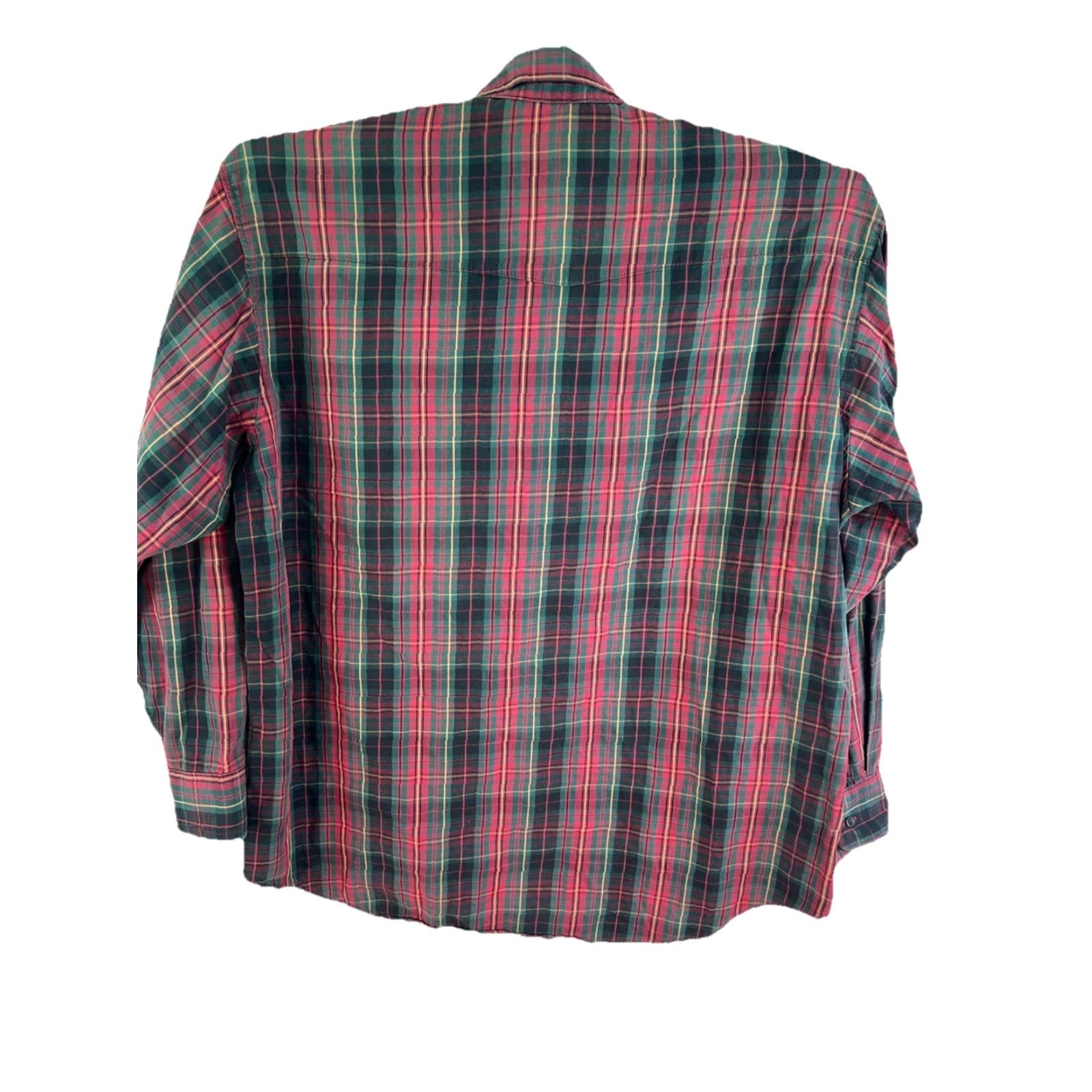 Wrangler Wrangler 20X Plaid Button-Up Shirt Mens 2XL Red Long Sleeve Western Size US XXL / EU 58 / 5 - 4 Thumbnail