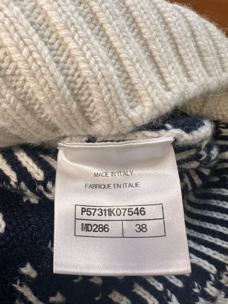 Chanel Chanel Cashmere coco letter snowflake turtleneck sweater Size XS / US 0-2 / IT 36-38 - 6 Thumbnail