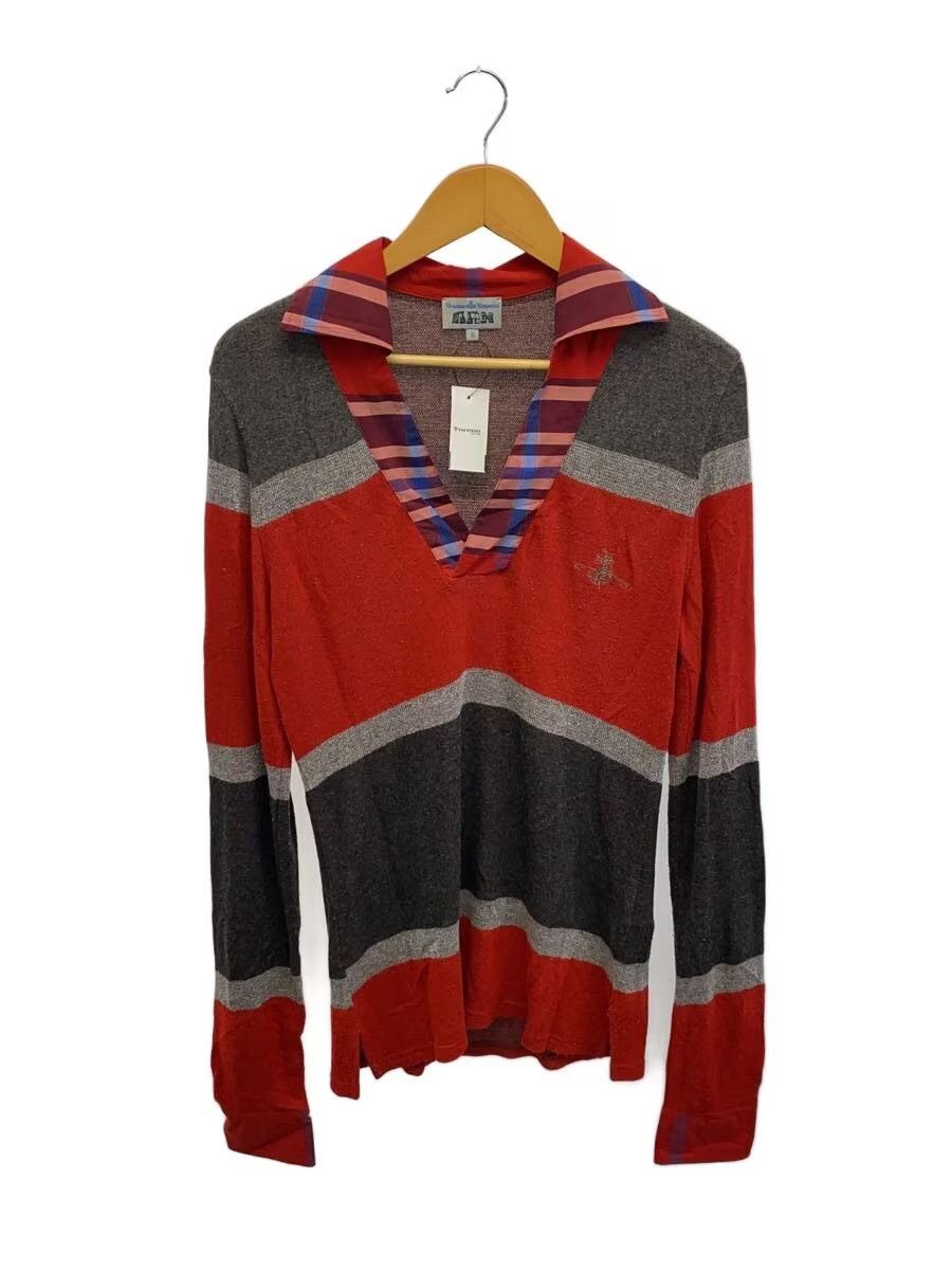 Vivienne Westwood Striped Orb Long Sleeve Tee Size US S / EU 44-46 / 1 - 1 Thumbnail