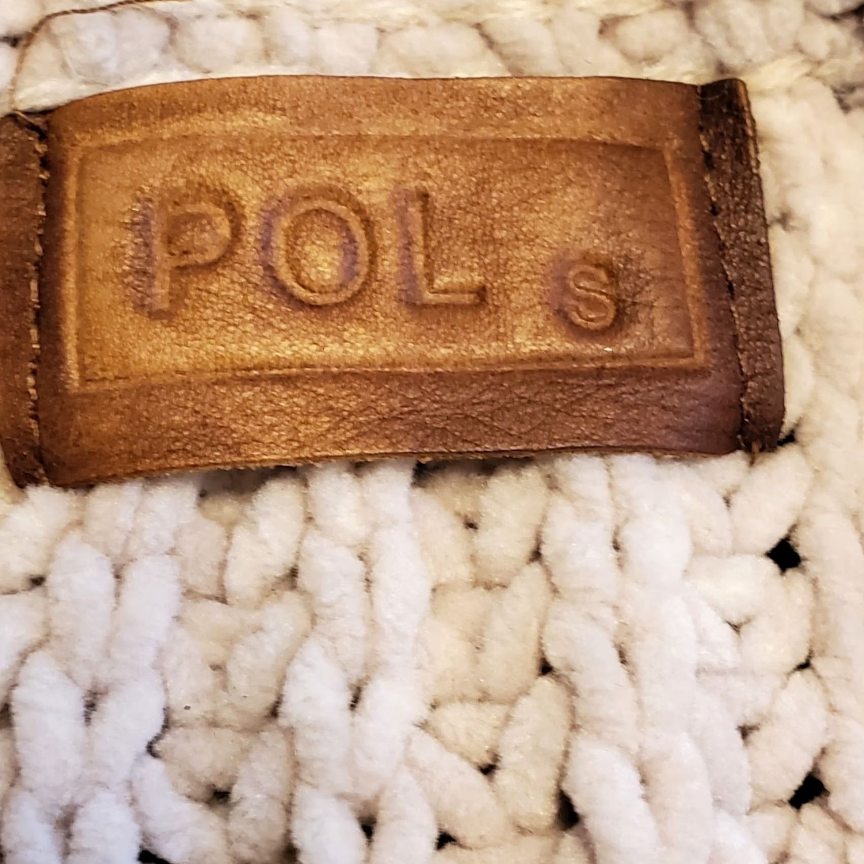 Vintage POL Sweater Sz Sm Womens Chunky Oversized Boxy Short Rolled Sleeves Boho Anthropology Size S / US 4 / IT 40 - 6 Thumbnail