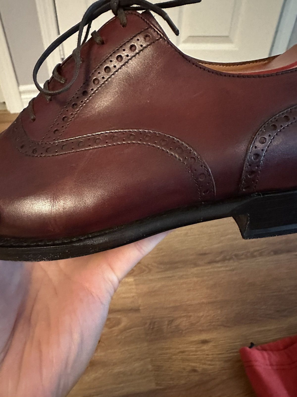 J.FitzPatrick Wallingford II Half Brogue Burgundy Calf Size US 9 / EU 42 - 19 Thumbnail